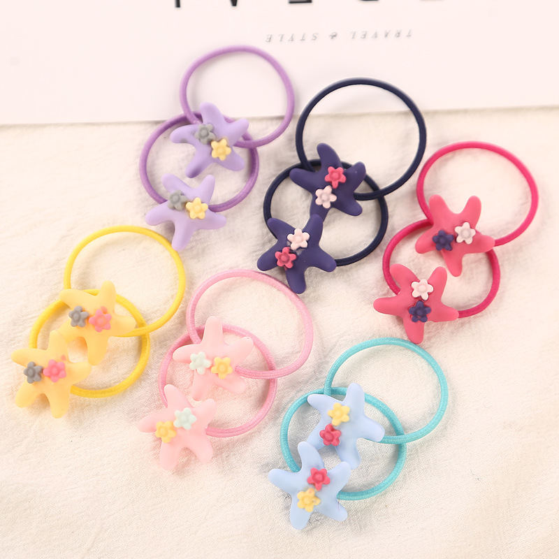 Children's cute cartoon hair rope