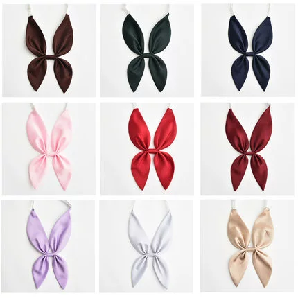 Небьющаяся Золотая рыбка узел трава узел кроличьи уши воротник-Бабочка Цветочный шарф костюм моряка треугольное полотенце JK Униформа удлинитель галстука-бабочки