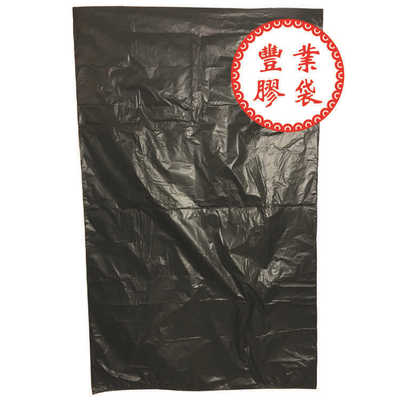 厂家直供酒店楼盘物业塑料袋PO平口黑色大垃圾袋一次性胶袋批发