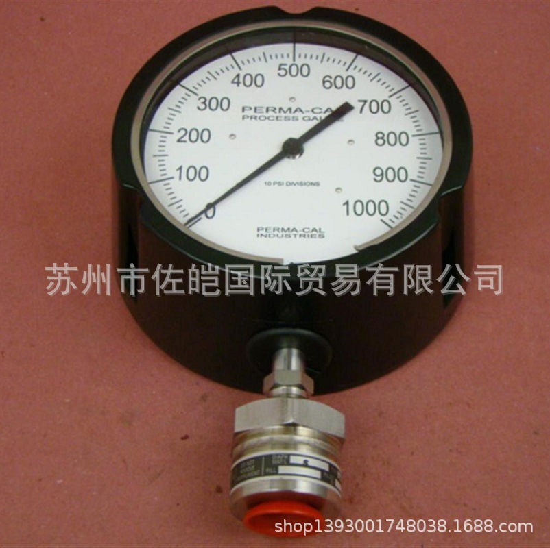 原装进口美国PERMA-CAL品牌仪器仪表  121T1D11型号CSA认证压力表
