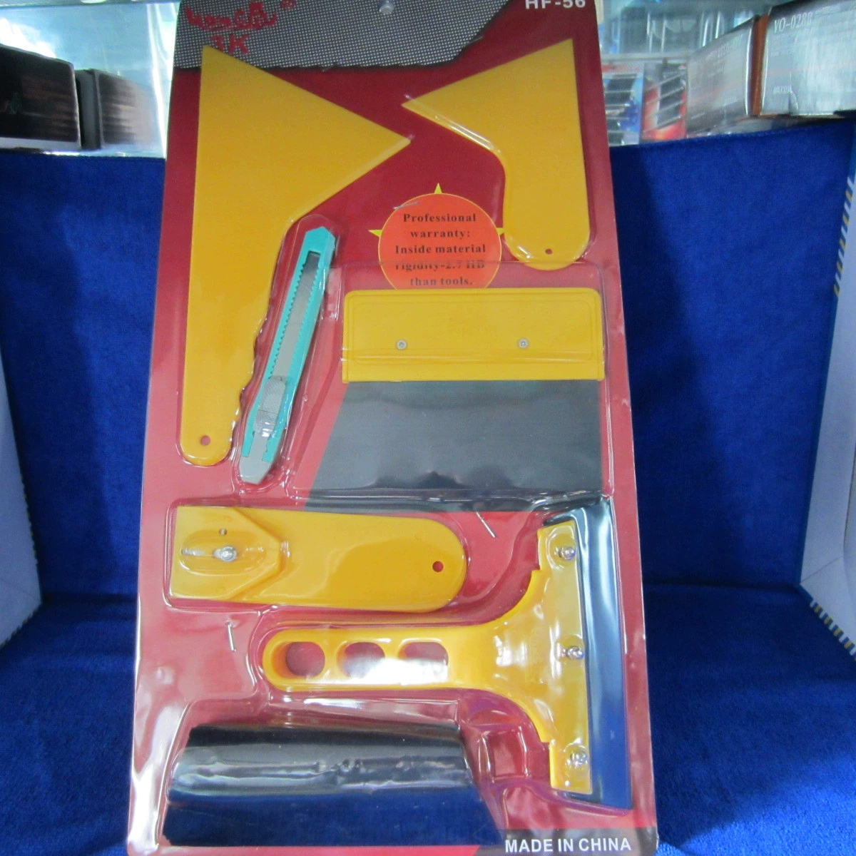 Автомобильный инструмент для пленки 7 комплектов высокотемпературных скребков