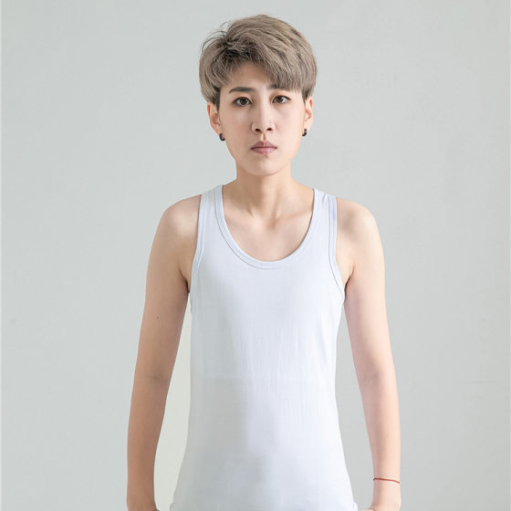 [Bandage corset] T era hook long les corset TT corset reinforced cotton breathable corset vest