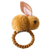 Cute three dimensional plush rabbit, demi-season hairgrip, children's hair rope, hair accessory, Korean style