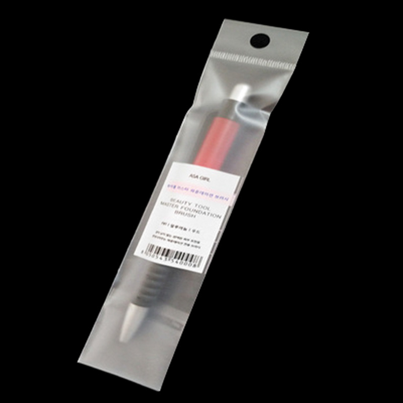 现货供应磨纱袋眉刷粉底刷眼影刷包装袋化妆刷包装袋复合袋3.5*22