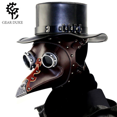 Black Friday Amazon ebay Cross border steam Punk Halloween Plague Beak doctor Mask Headgear
