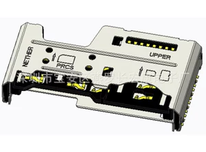 Три в один 4,7H (SIM+Micro SIM+TF Card) 20PIN TF/SIM-карта держатель карты