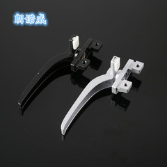 加厚38型鋁合金窗戶執手老式窗戶把手鎖扣平開窗幕牆懸窗七字把手