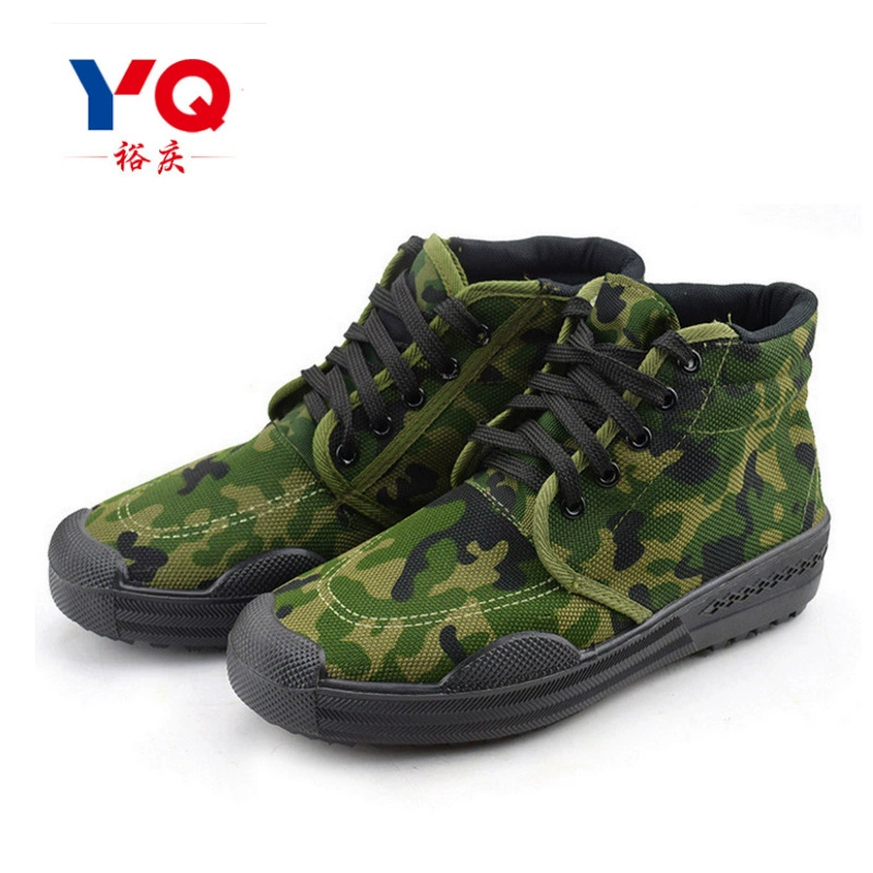 Высокая помощь оптовая высокая лесная тренировочная обувь дует обувь