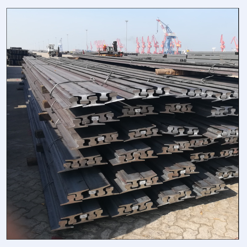 现货批发鞍钢qu80kg钢轨  qu100吊车轨  qu120重轨 优惠