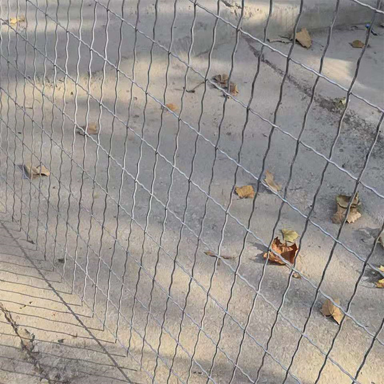 厂家供应白钢轧花网白钢编织轧花网白钢丝网防护网多种规格