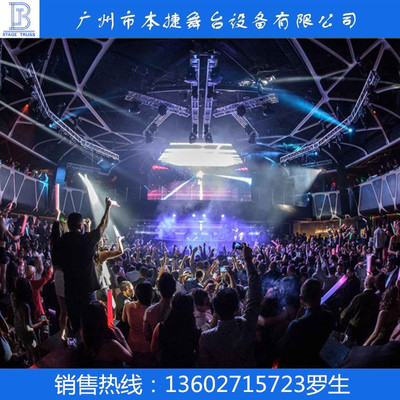 工厂直销大型酒吧机械舞台动效设计专业制造 旋转架舞台制作|ms