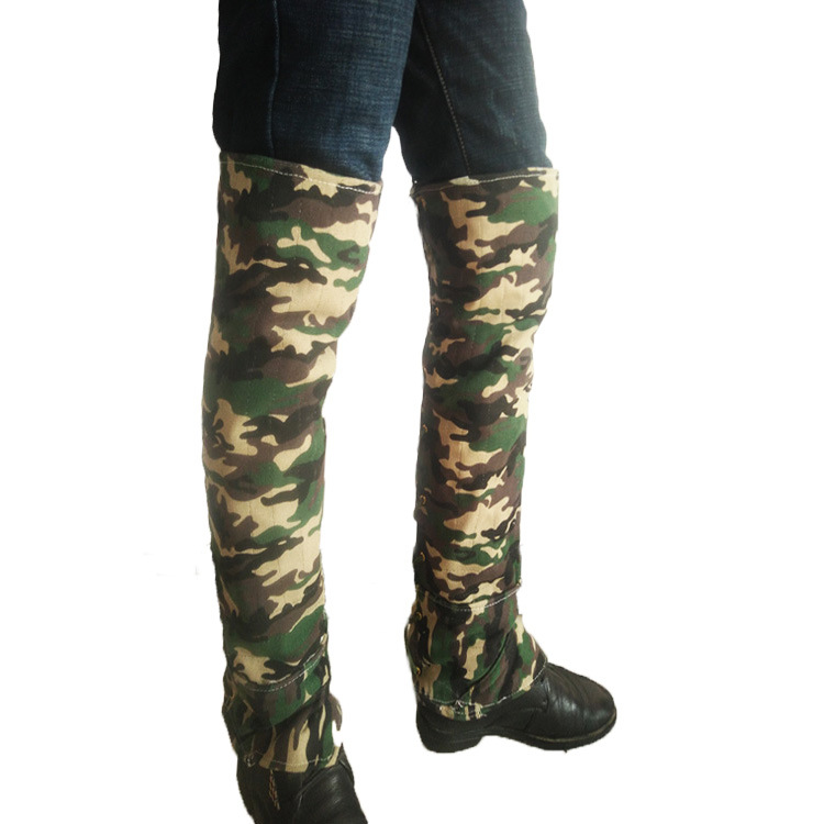 厂家直销双层帆布护腿宠物防护防狗咬蛇猫咪防抓咬防水防刺骑车