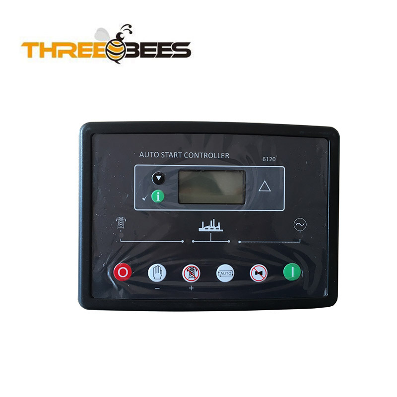 发电机配件自动控制器DSE6120柴油发电机组启动智能控制