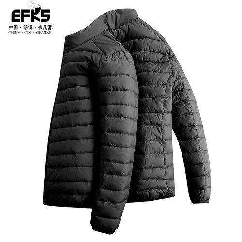 Cotton clothing men's stand-up collar thin short cotton jacket men's winter jacket casual cotton jacket winter clothing