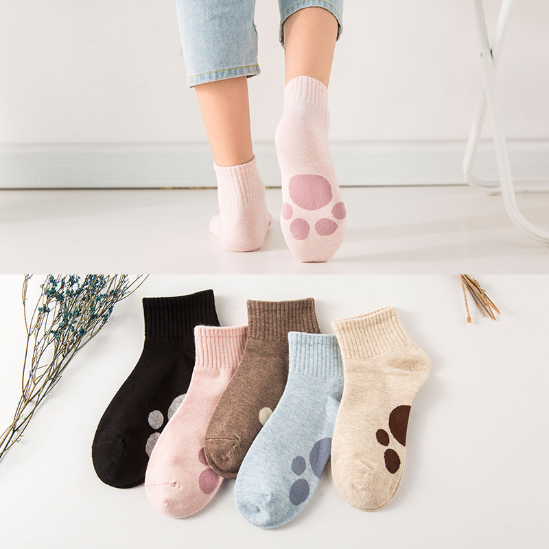 Socks women's Japanese mid-tube socks spring and summer academic style cartoon boat Socks cotton sports Joker breathable short socks wholesale Socks women's Japanese mid-tube socks spring and summer academic style cartoon boat Socks cotton sports Joker breathable short socks wholesale