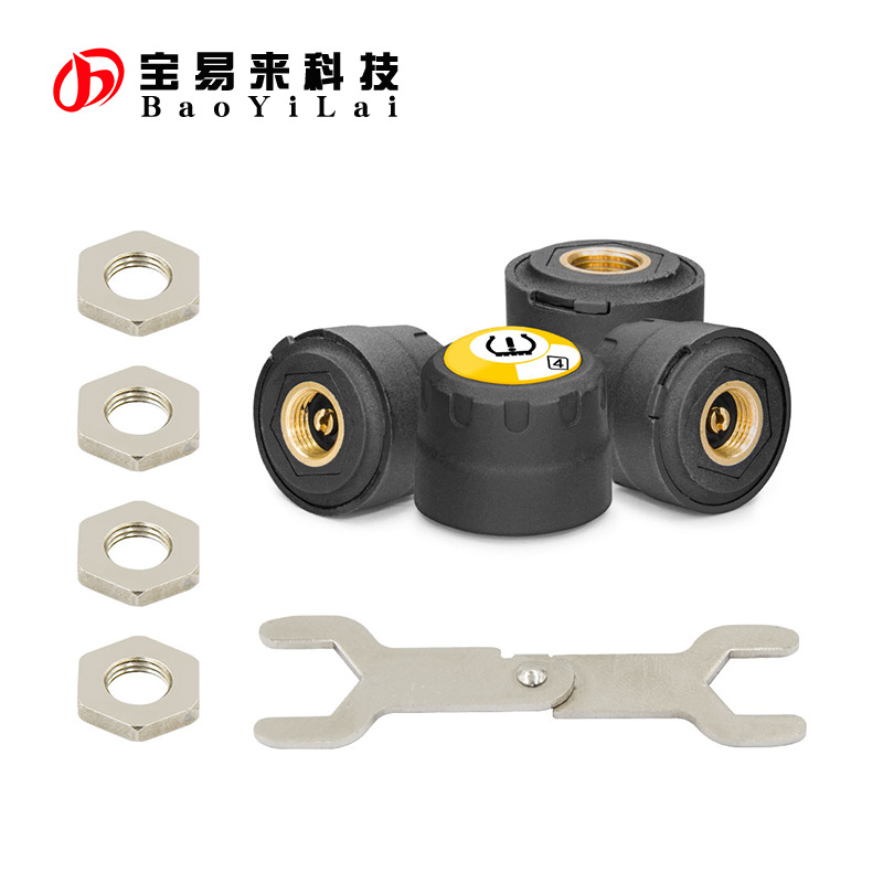 蓝牙4.0BLE 低功耗TPMS 外置胎压监测 传感器 支持安卓苹果手机