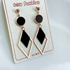 Fashionable earrings stainless steel, European style