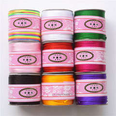 6th China knot wire material Taiwan Mei Si brand jade thread DIY handmade bracelet commonly used red thread red rope