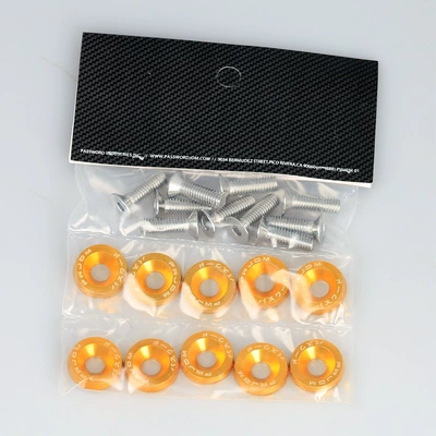 plate washer Fender license – Other Car Modifications - gold