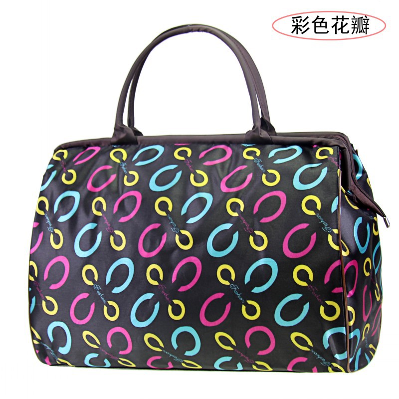 Bolsa de viaje portátil directa de fábrica bolsa de equipaje bolsa de viaje impermeable multi-color opcional de gran capacidad