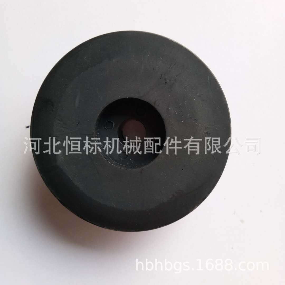 杭州叉车配件2-3吨门架油管滑轮杭叉全自由尼龙滚轮