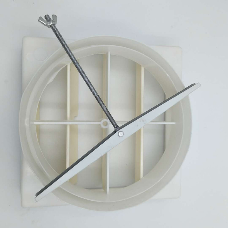 批发厨房烟道百叶止回阀管道止逆阀油烟机防回烟防串味防烟宝密封