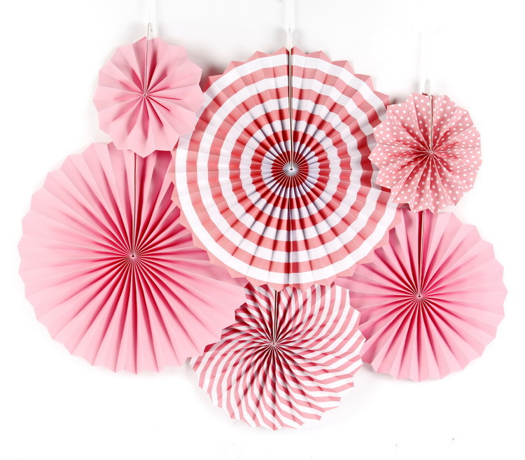 Product Jane paper fan flower decoration background wall diy shopping mall store opening background layout birthday party decoration supplies