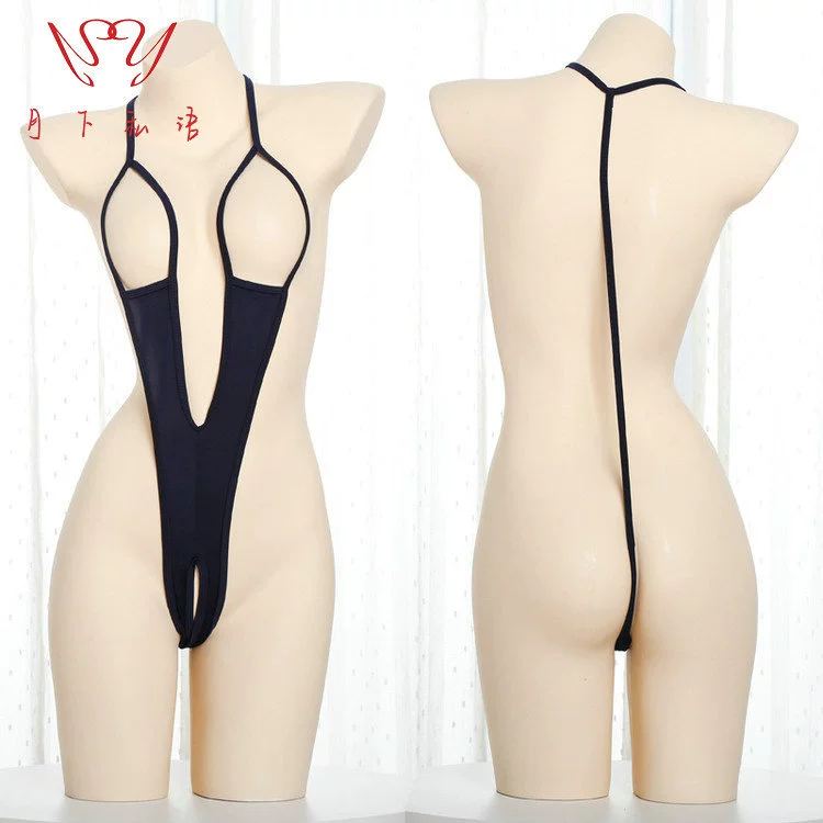 Европейское и американское Новое сексуальное женское белье, сексуальное открытое полое, Женская цельная Пижама, искушение, трехточечный костюм страсти Росы