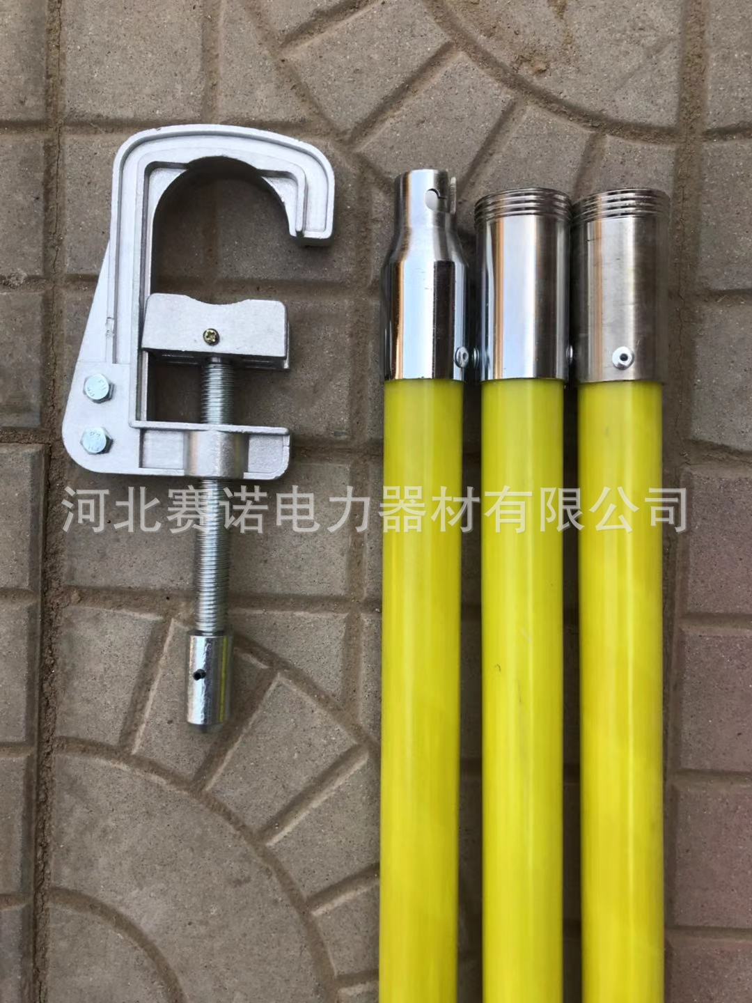 挂钩螺旋式户外线路拆卸接地棒WL-T型接地棒10-220kv接地棒