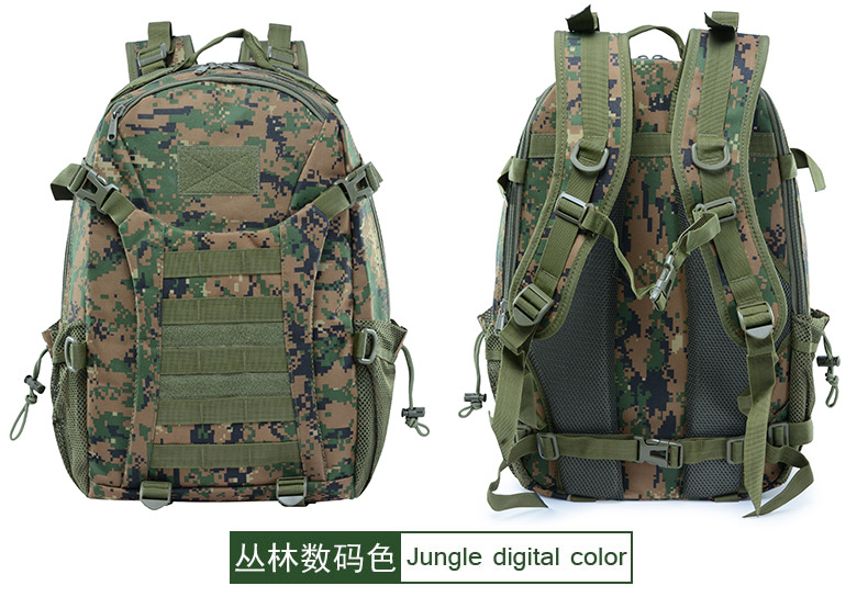 Mochila táctica multifuncional de ciclismo al aire libre, mochila de viaje ligera de gran capacidad, mochila de almacenamiento de computadora para hombres