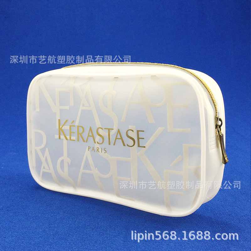 厂家供应PVC化妆袋 化妆包PVC洗漱袋 立体拉链袋PVC胶袋 出口日本