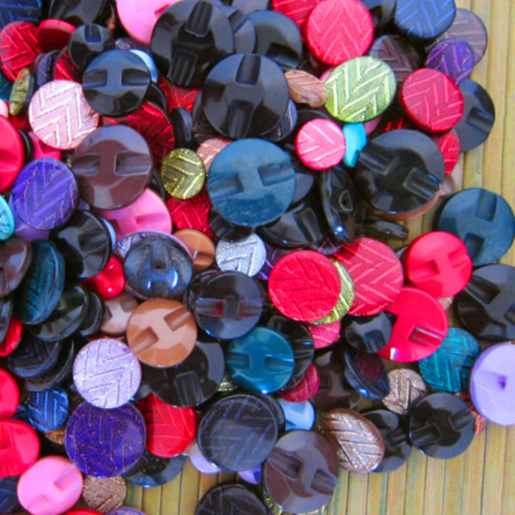 批发大衣树脂布艺纽扣 手工DIY缝制服装辅料钮扣子