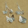Pendant, retro earrings, metal accessory, simple and elegant design, wholesale