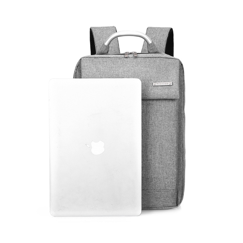 Mochila portátil de negocios de los hombres de gran capacidad bolsa de ordenador bolsa de viaje de las mujeres mochila impresa logo bolsa de regalo