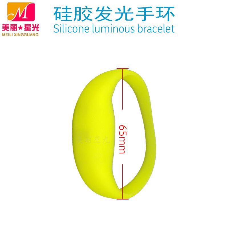 La fábrica aprueba directamente la pulsera de silicona led pulsera luminosa activada por voz suministros de vítores de concierto pulsera luminosa activada por voz