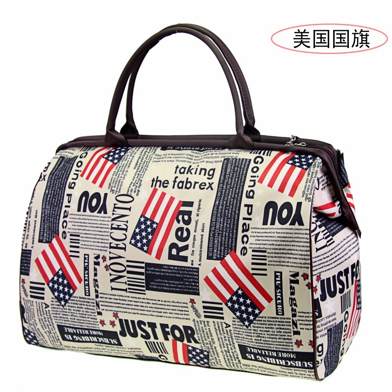 Bolsa de viaje portátil directa de fábrica bolsa de equipaje bolsa de viaje impermeable multi-color opcional de gran capacidad