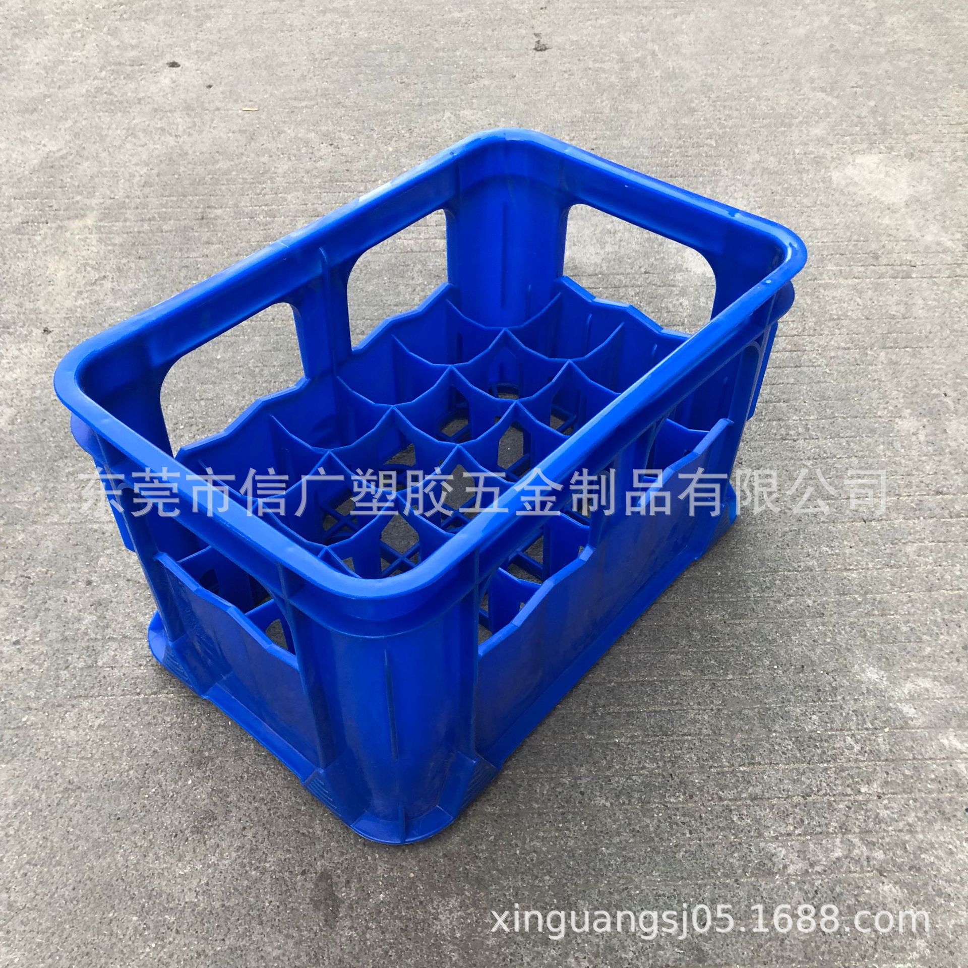 厂家直销塑料啤酒筐 12格啤酒箱 24格百威青岛雪花通用型啤酒框