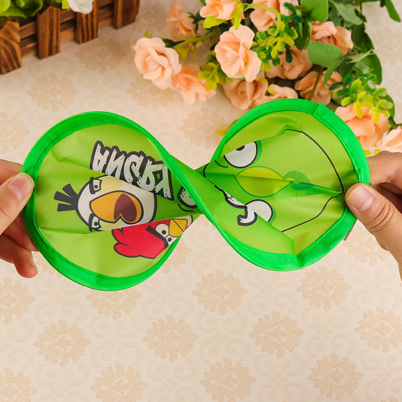 Ручной складной игрушка, нейлоновый фрисби
