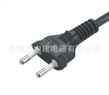 厂家供应巴西半绝缘电源线插头 UC认证巴西电源线 电脑机箱电源线