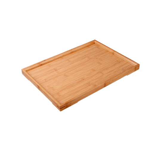 Wholesale bamboo tray simple home hotel restaurant tea set tea tray rectangular Japanese style bamboo tea tray tea tray