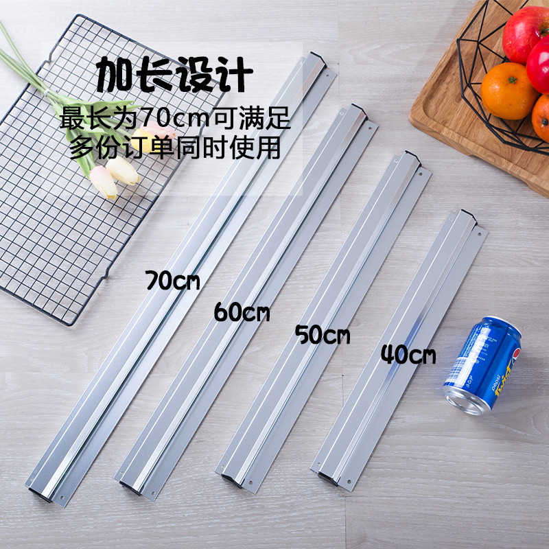 Titular de pedido engrosado titular de menú de cocina titular de documentos leche tienda de té hotel restaurante colgante orden tira para llevar titular de boleto pequeño