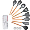 Silica gel handle, kitchenware, kitchen, tools set, Amazon, 11 pieces