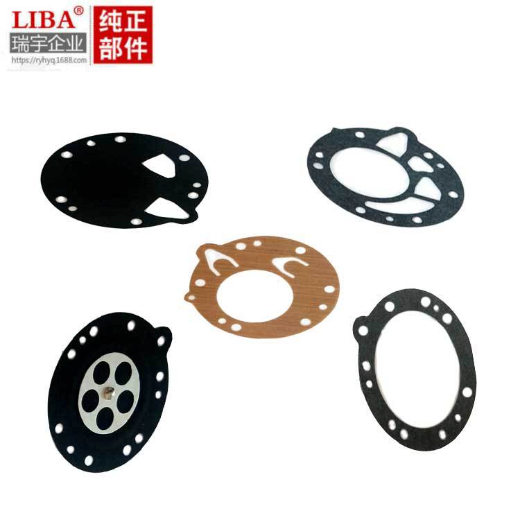 厂家直供 园林机械吹风机070化油器膜片5件套进口材料