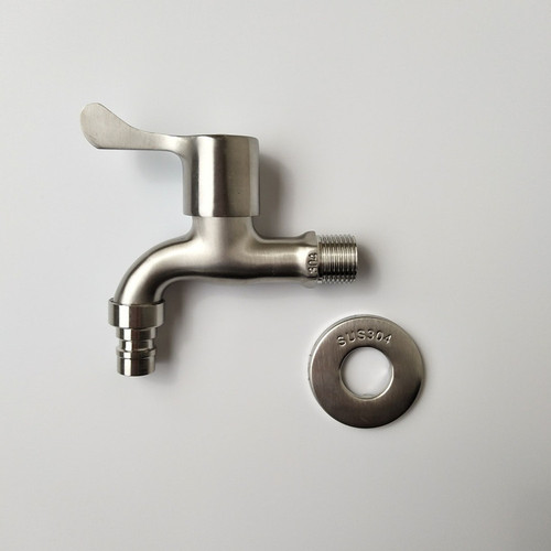 Guangdong manufacturer wholesale 4-point thickened washing machine faucet single cold fast boiling spout mop pool suitable faucet