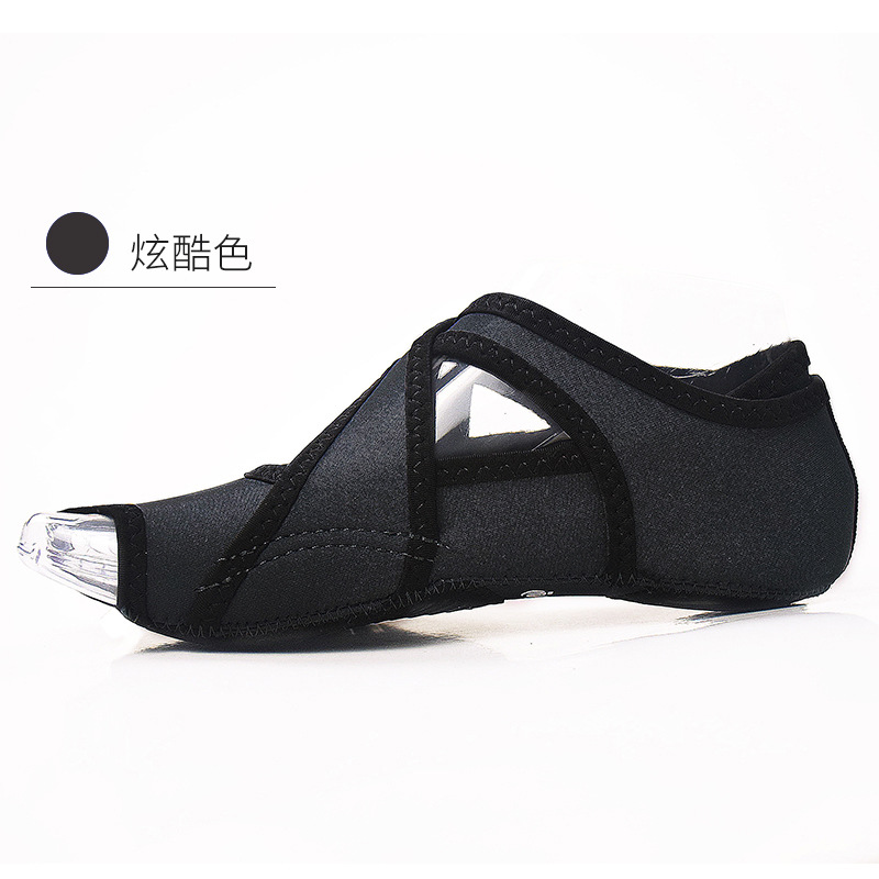 Fábrica al por mayor con cordones de yoga aérea Calcetines antideslizantes de cinco dedos para adultos dedo abierto zapatos de yoga para adultos zapatos de baile image 11
