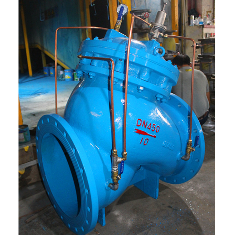 铸钢多功能缓开缓闭低水损止回阀DY30AX DN450 高效阀门厂家供应