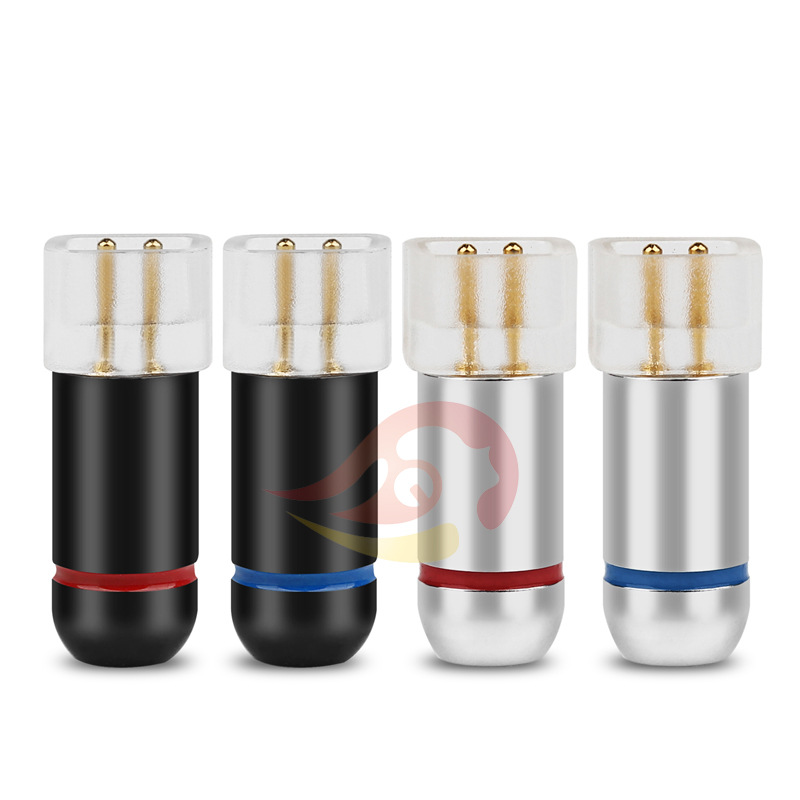 新款透明金属螺纹UE18PRO UE11PRO  7PRO耳机升级0.78mm插头