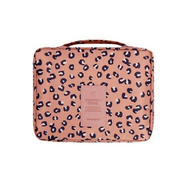 Fuchsia cosmetic bag