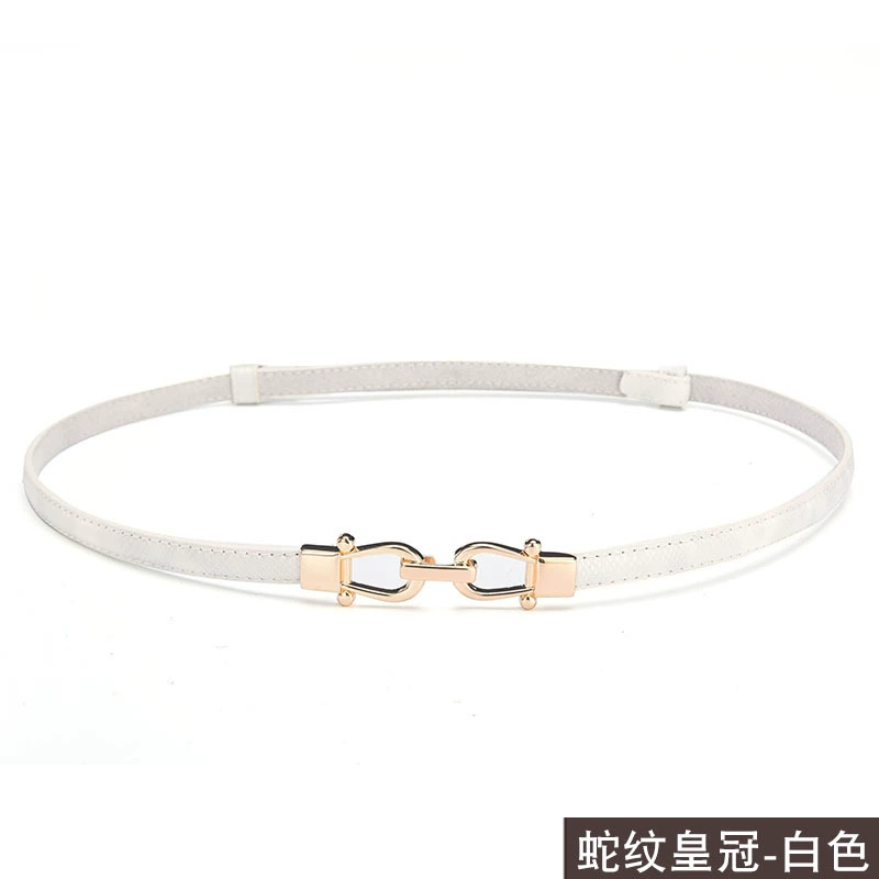 Leather universal fashionable belt, genuine leather, Korean style