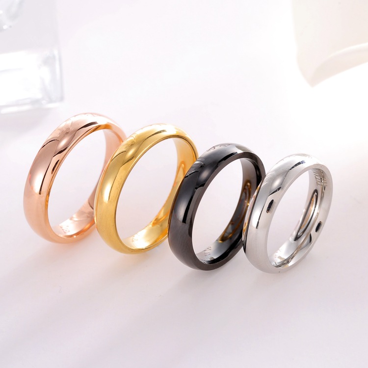 Glossy ring stainless steel